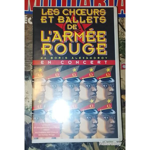 Les choeurs de l'arm�e rouge cassette VHS
