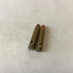 VENDU PAR LE-CUIRASSIER LOT DE 2 BALLES  CALIBRE 30 SHORT COURT RWS   NEUTRALISEES