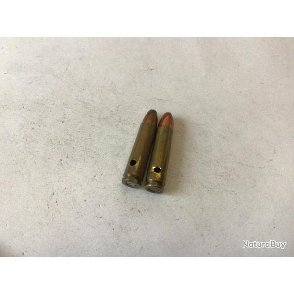 VENDU PAR LE-CUIRASSIER LOT DE 2 BALLES  CALIBRE 30 SHORT COURT RWS   NEUTRALISEES