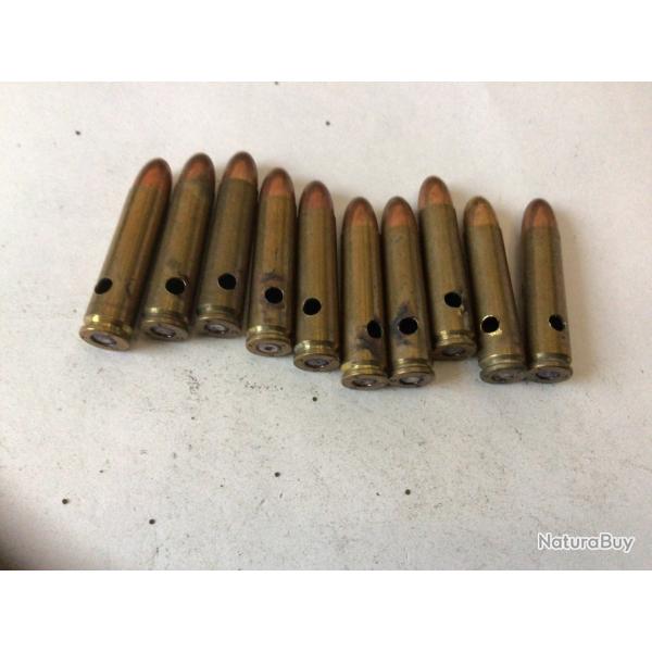 VENDU PAR LE-CUIRASSIER LOT N�2 DE 10 BALLES  CALIBRE 30 M1. WW2    NEUTRALISEES