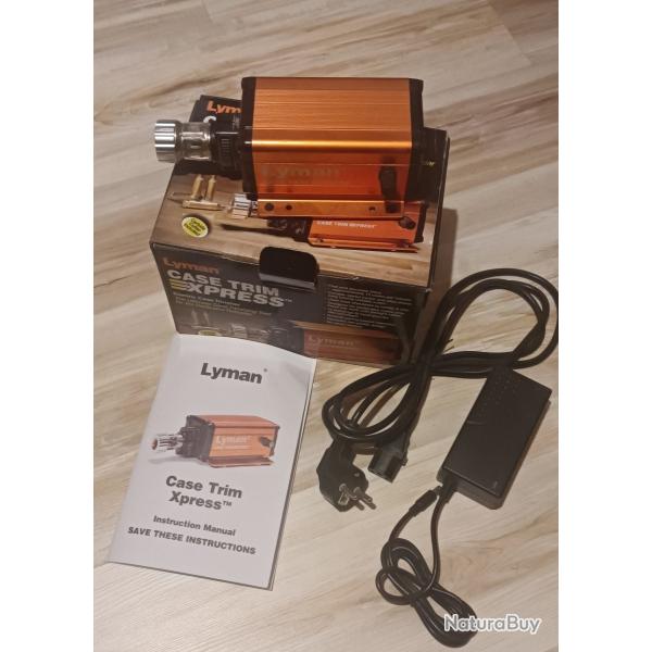 Raccourcisseur de douilles �lectriques LYMAN Case Trim Xpress