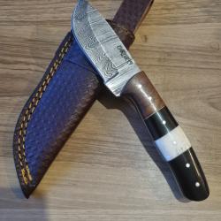 Couteau Corse  damas artisanal