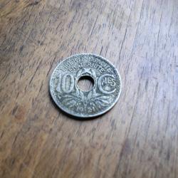 monnaie 10 C  lindauer  1921