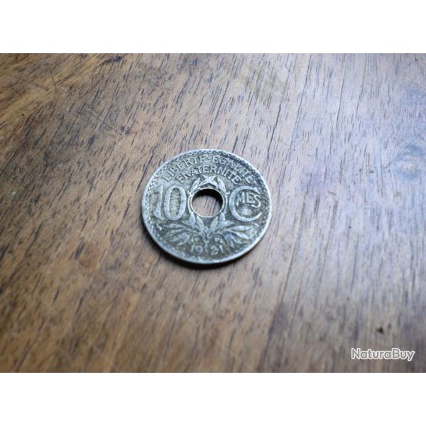 monnaie 10 C  lindauer  1921