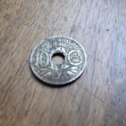 monnaie 10 C  lindauer  1923