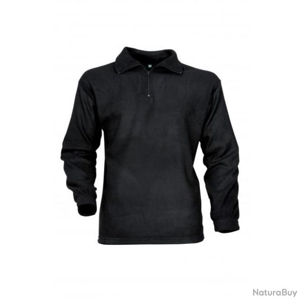 Chemise F1 polaire Kaki ou noir Noir