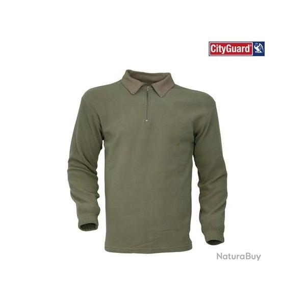 Chemise F1 polaire Kaki ou noir Kaki