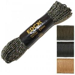 Paracord EDCX Type III 550, 30M, coloris au choix Coyote