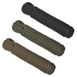 Paracorde EXP&Eacute;DITION L. 15 m x &Oslash; 7 mm Vert arm&eacute;e