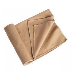 Serviette microfibre ultra-l&eacute;g&egrave;re et compacte, 40 x 80 cm Sable / Beige