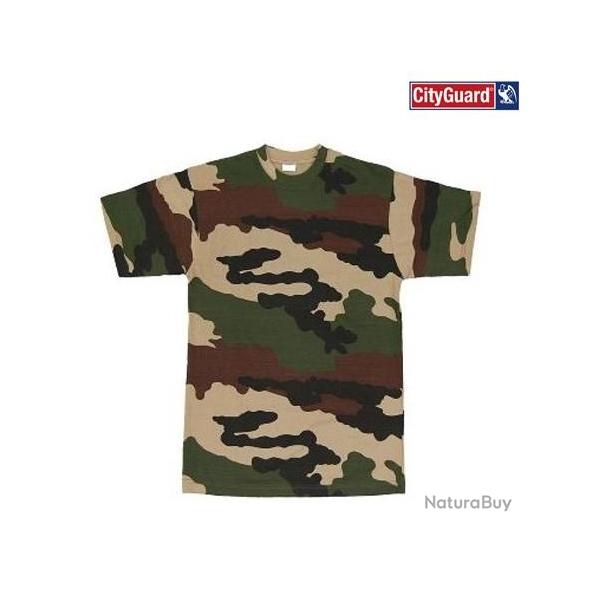 T shirt camouflage Centre Europe
