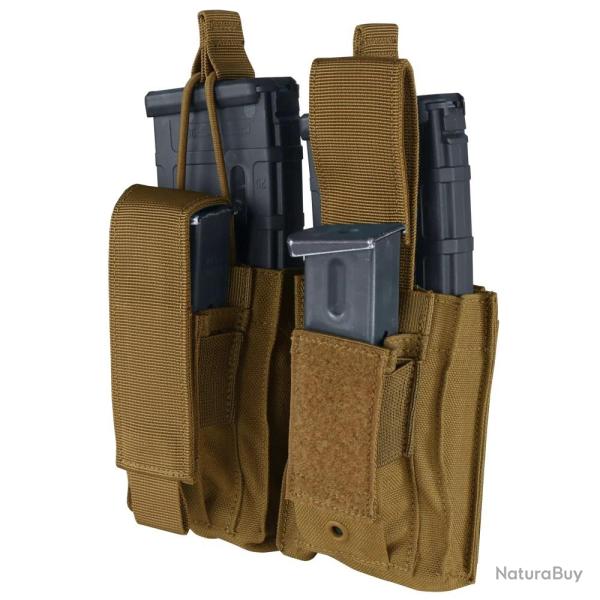 Porte-Chargeurs Double pour 5.56mm et 9mm (marque Condor)