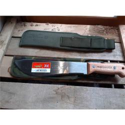 Machette de camp Anglaise Paratrooper originale fourreau camo DPM