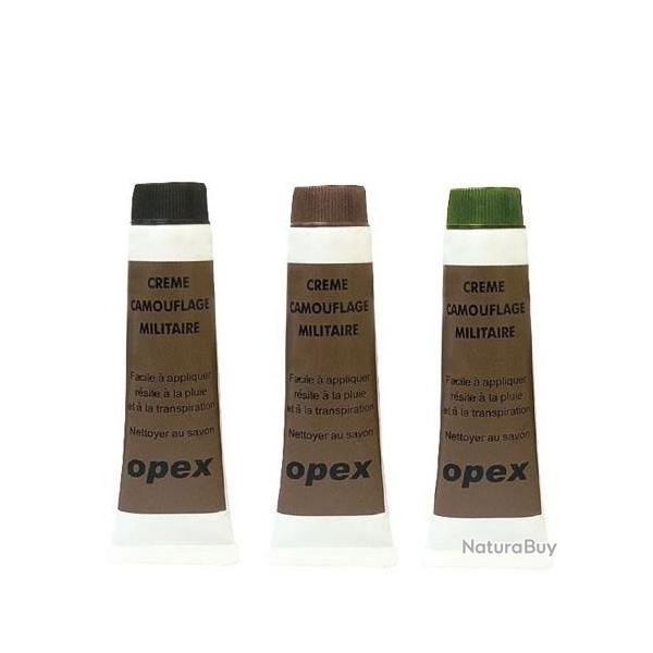 Tubes de camouflage militaire (set de 3 tubes)