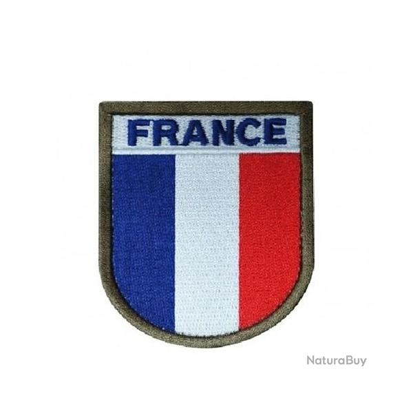 Patch velcro : Ecusson France brod� r�glementaire