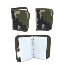 Classeur A6 camouflage CE - chef de groupe CLASSEUR +20 ETUIS