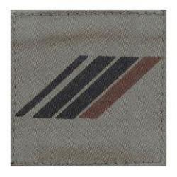 Galon (grade) poitrine basse visibilit&eacute;, arm&eacute;e FR CAPORAL CHEF 1&deg;CL