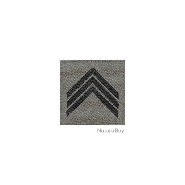 Galon (grade) poitrine basse visibilit�, arm�e FR SERGENT CHEF