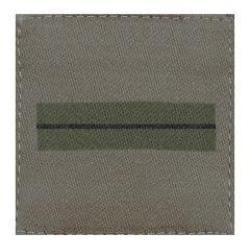 Galon (grade) poitrine basse visibilit&eacute;, arm&eacute;e FR ADJUDANT