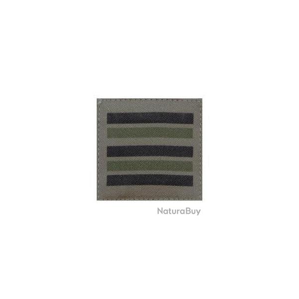 Galon (grade) poitrine basse visibilit�, arm�e FR LIEUTENANT COLONEL