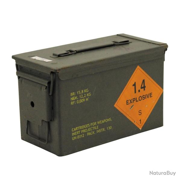 Caisse en m�tal pour munitions
