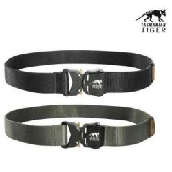 Ceinture &eacute;lastique 38 mm, boucle d&eacute;grafage rapide, Tasmanian Tiger Vert arm&eacute;e