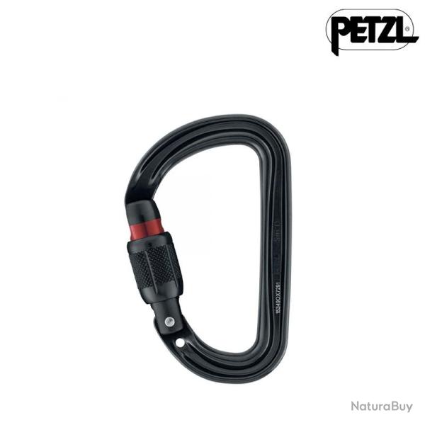 Mousqueton PETZL Ultra-l�ger Sm'D � Verrouillage Screw-Lock