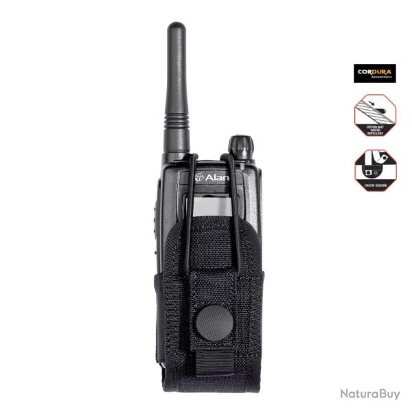 Porte-Radio, avec syst�me MOLLE, Cordura� 1000D, noir