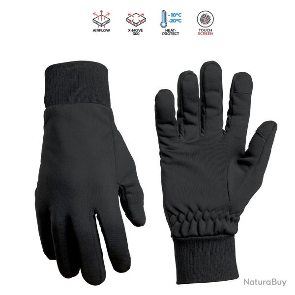 Gants froid extr�me 10� 20� A10. couleur noire