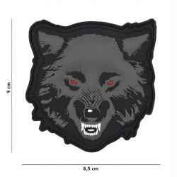 Patch velcro, Loup gris