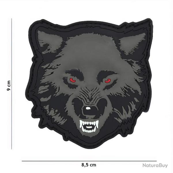 Patch velcro, Loup gris