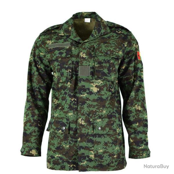 Veste originale militaire de l'Arm�e de Guin�e-Bissau - Camo Jungle Digital L