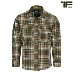 Chemise &agrave; carreaux Contractor. TF 2215