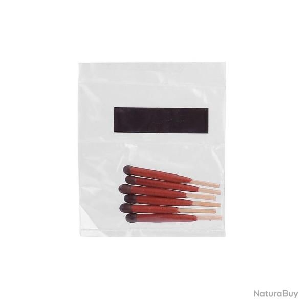 Allumettes �tanches BCB avec Percuteur (6 par Sachet)