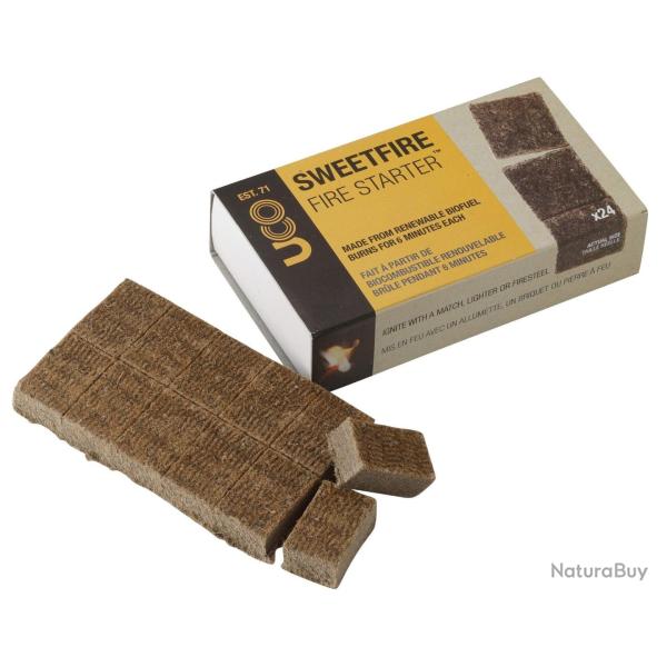 Allume-Feu naturel Sweetfire Tabs de UCO