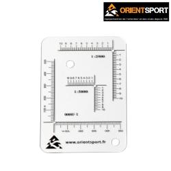 Carr&eacute; de report UTM - GPS &agrave; 3 unit&eacute;s de mesure