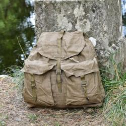 Sac &agrave; dos tch&eacute;coslovaque M60, marron clair, surplus en tres bon &eacute;tat