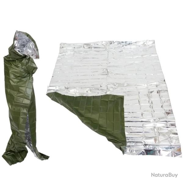 Couverture de Survie Compacte, Vert Arm�e