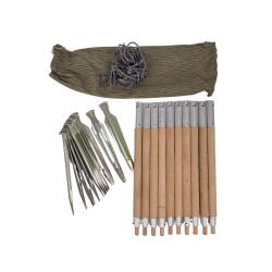 Kit accessoires pour tente/b&acirc;che, NVA surplus neuf arm&eacute;e Allemagne de l'Est