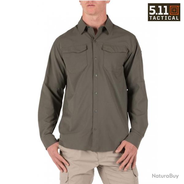 Chemise Freedom Flex(TM) 5.11, vert ranger XL Vert arm�e