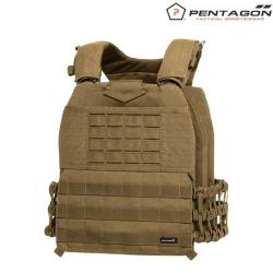 Gilet militaire Porte-Plaque Pentagon&reg; - MK2 Coyote Coyote