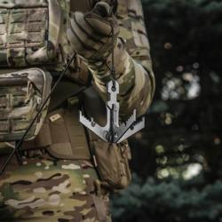 Grappin tactique et pliable, qualit&eacute; militaire
