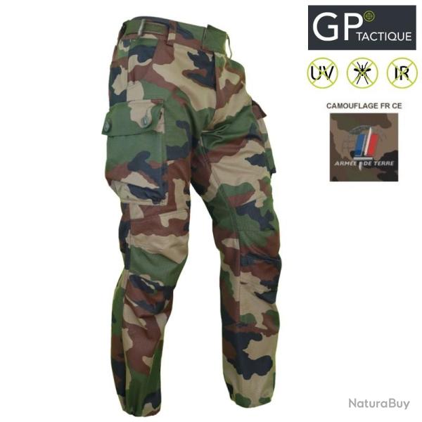 Pantalon F3 210 (print.-�t�) Camouflage CE arm�e fR - GP Tactique Camouflage Centre Europe T.XL (50-