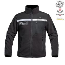 Veste Polaire S&eacute;curit&eacute; Priv&eacute;e r&eacute;glementaire Noir Marque A10