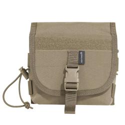 Pochette MOLLE polyvalente (pour jumelles ou accessoires tactiques), cl: Sable Sable / Beige