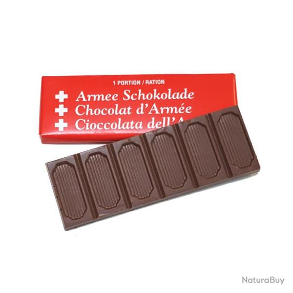 Chocolat de l'Arm�e Suisse - 1 portion 50g