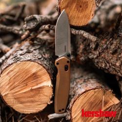 Couteau Pliant Kershaw BROADSIDE - Lame D2 - Manche G10 - 21,2 cm