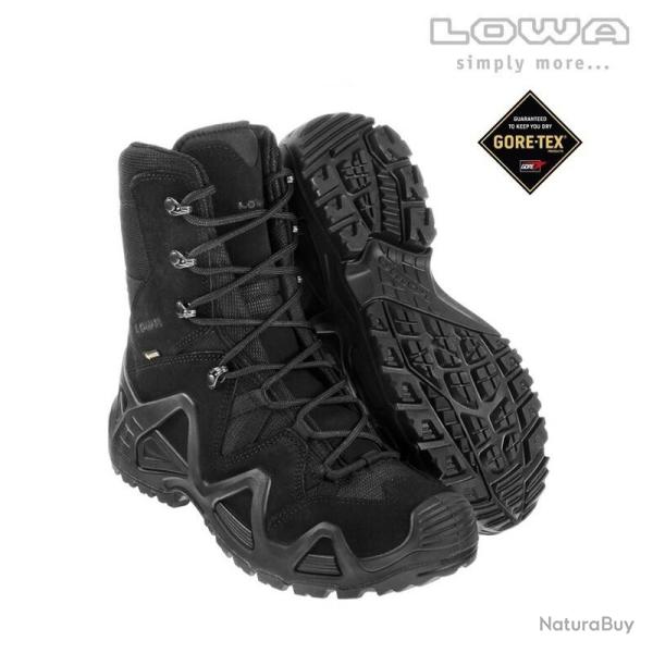 Chaussures Tactiques Lowa Zephyr GORE-TEX� Hi TF - Noir Noir T. 40