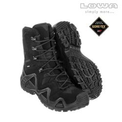 Chaussures Tactiques Lowa Zephyr GORE-TEX&reg; Hi TF - Noir Noir T. 42,5
