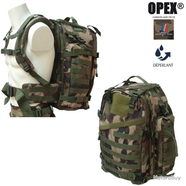 Sac � dos militaire COMBAT PACK XT OPEX, camo arm�e FR Camouflage Centre Europe